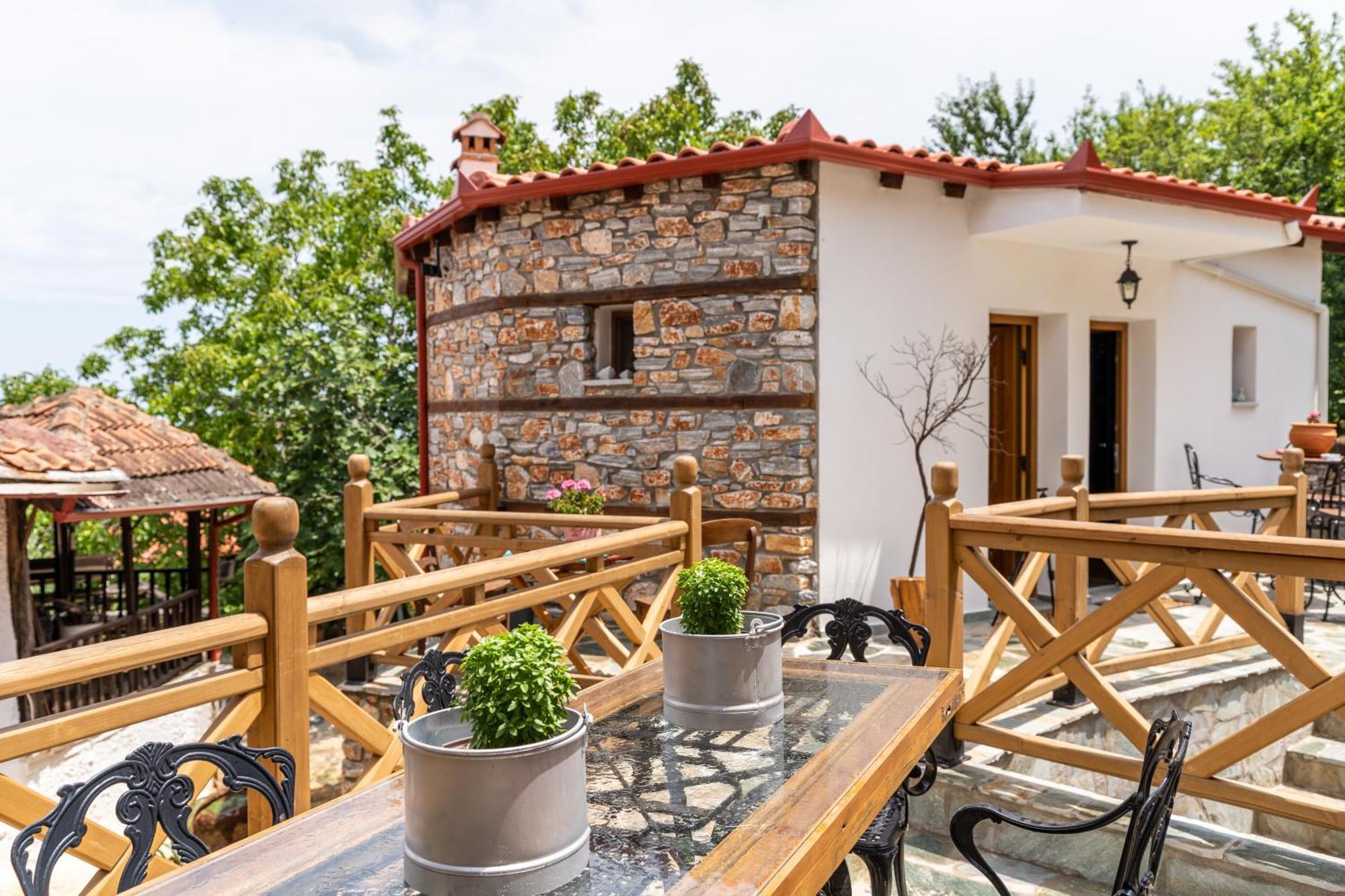 Ξενώνας Τ'Αρχοντικό Palaios Panteleimonas Buitenkant foto